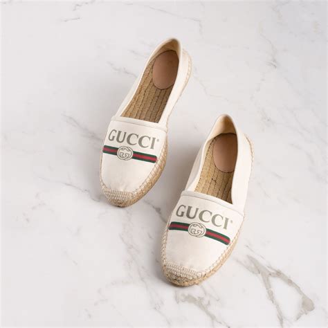 gucci cancas|Gucci canvas espadrilles.